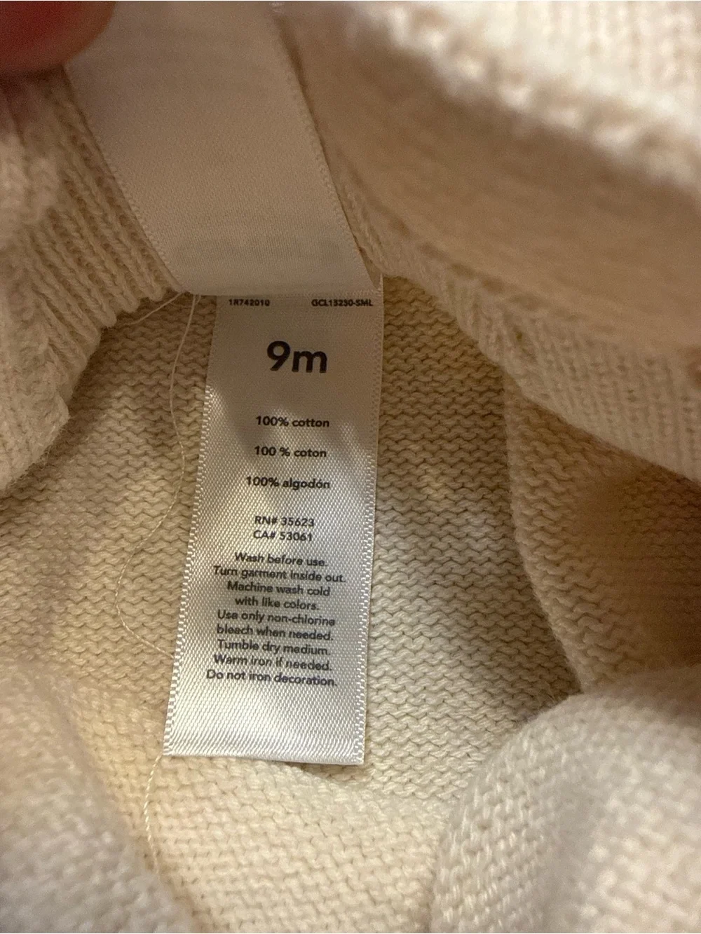 Carters soft knit